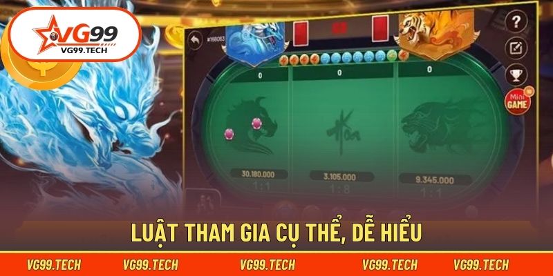 Rồng Hổ VG99 - Bật Mí Cách Tham Gia Đặt Cược Thành Công 2 Khám phá luật lệ chi tiết trong game